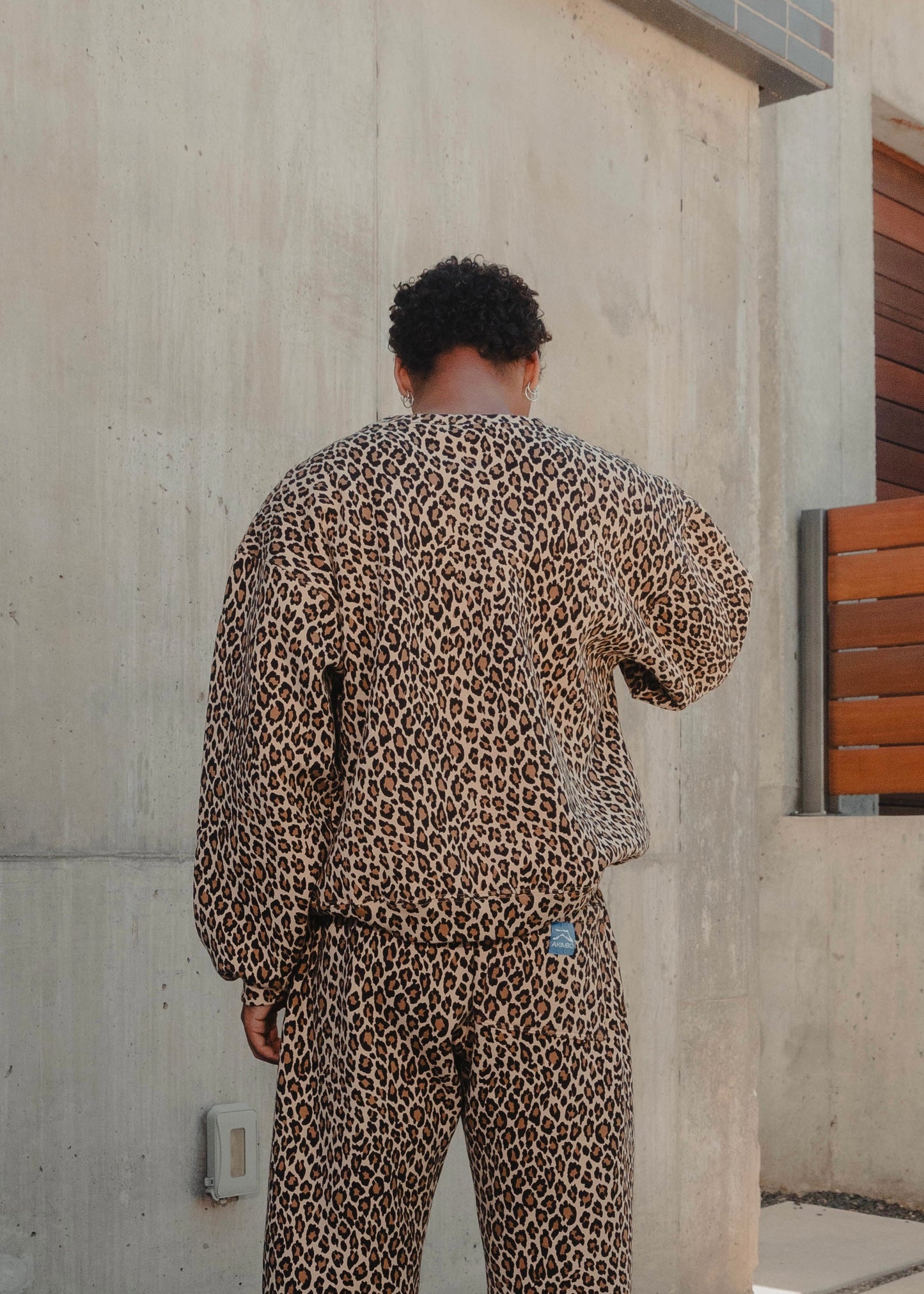 SWEATS® Leopard Crewneck