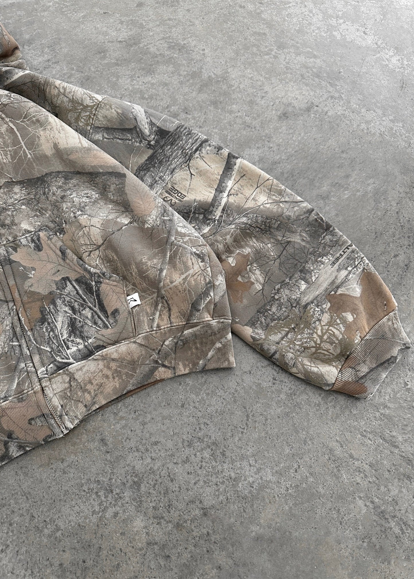 SWEATS® Camo Zip-up Hoodie