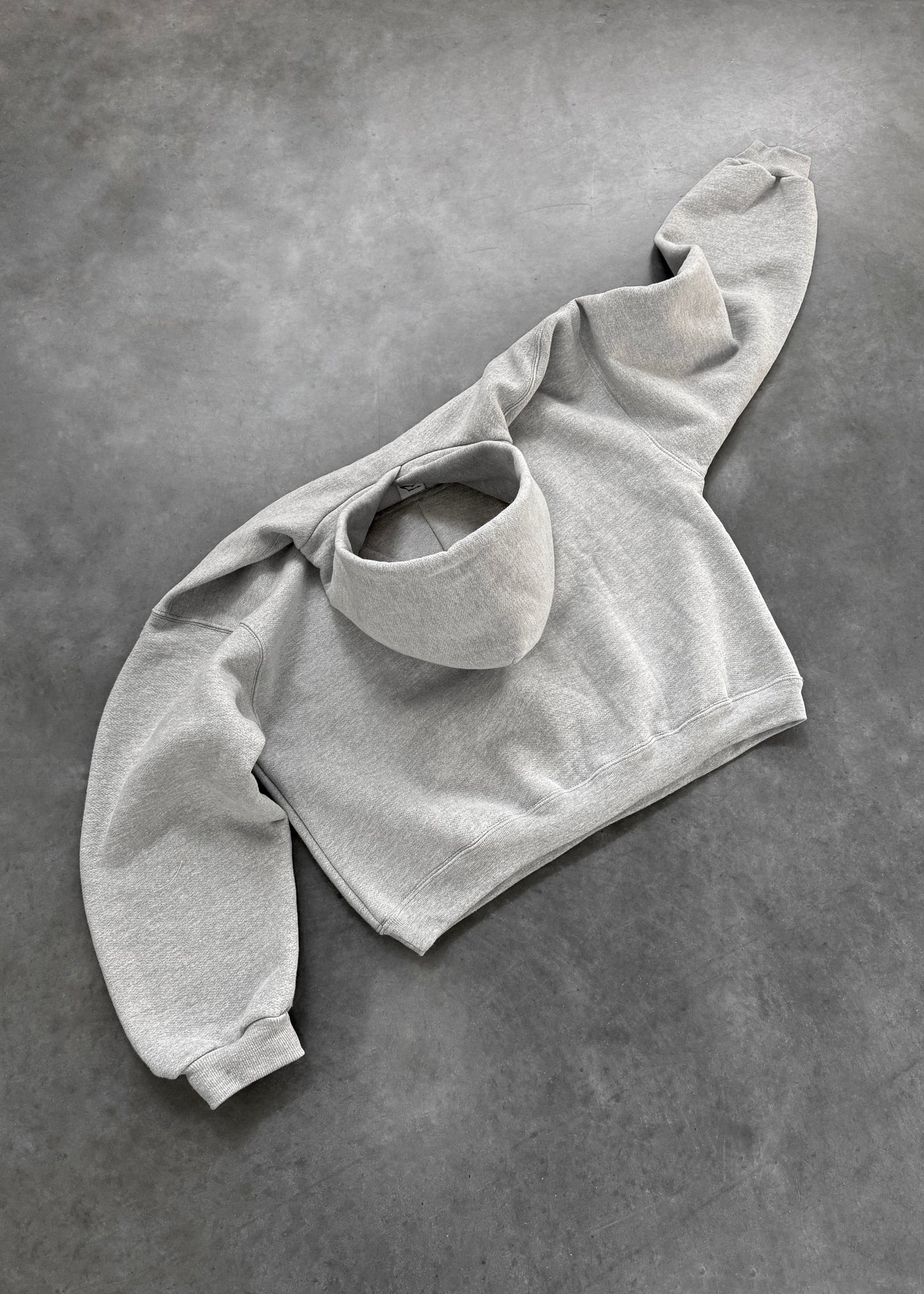 Felpa con cappuccio grigia SWEATS®