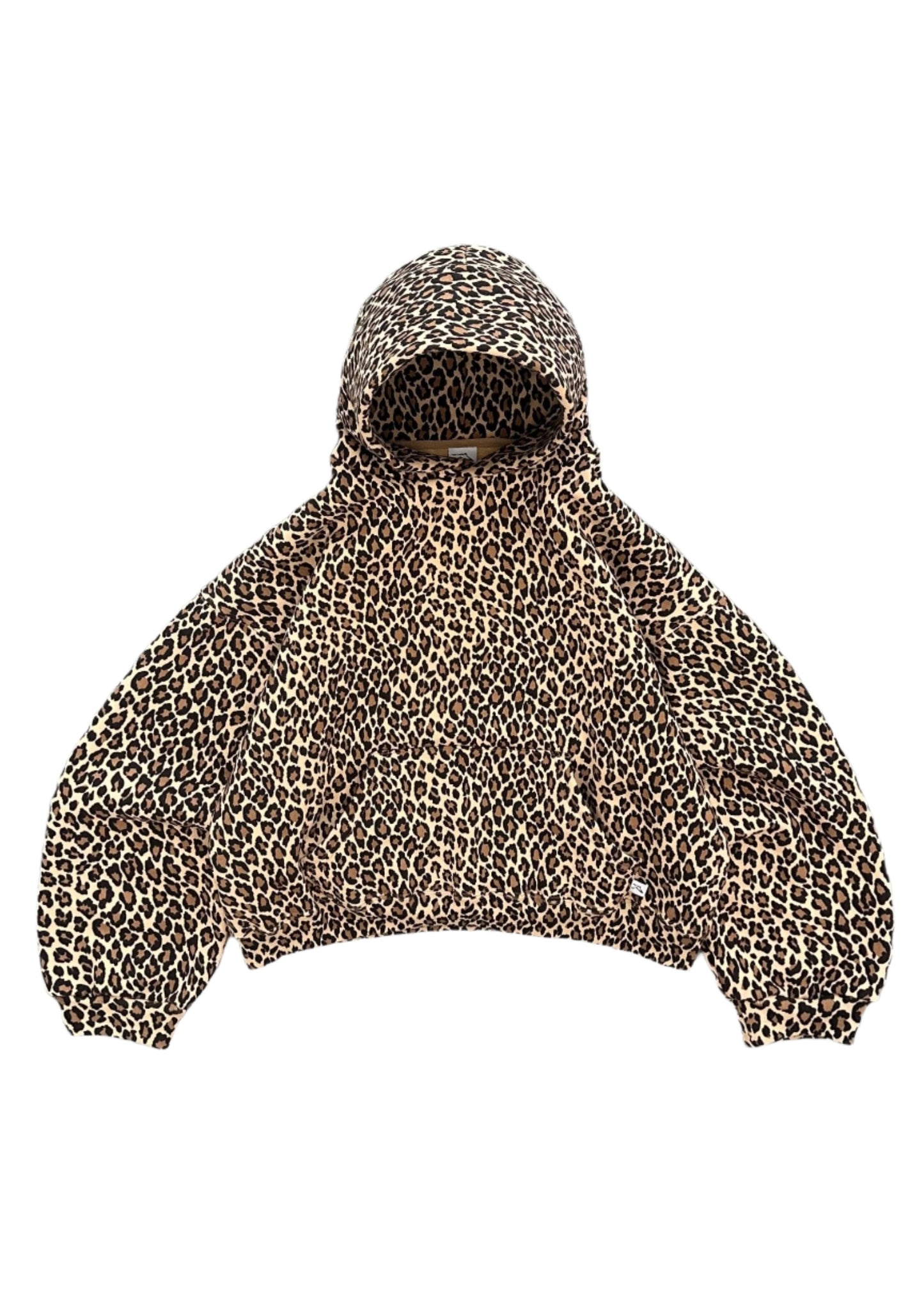 Felpa con cappuccio leopardata SWEATS®