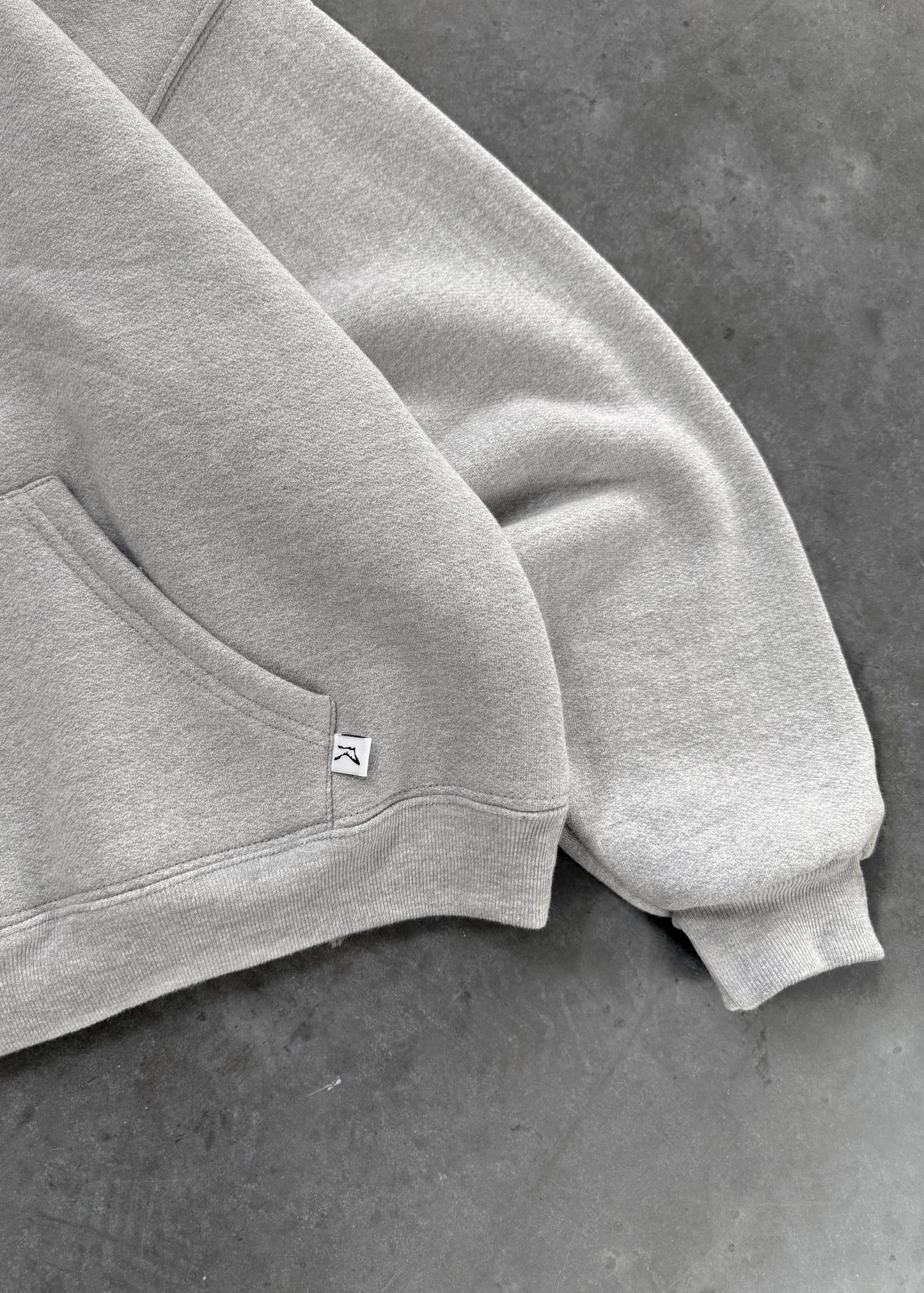 Felpa con cappuccio grigia SWEATS®