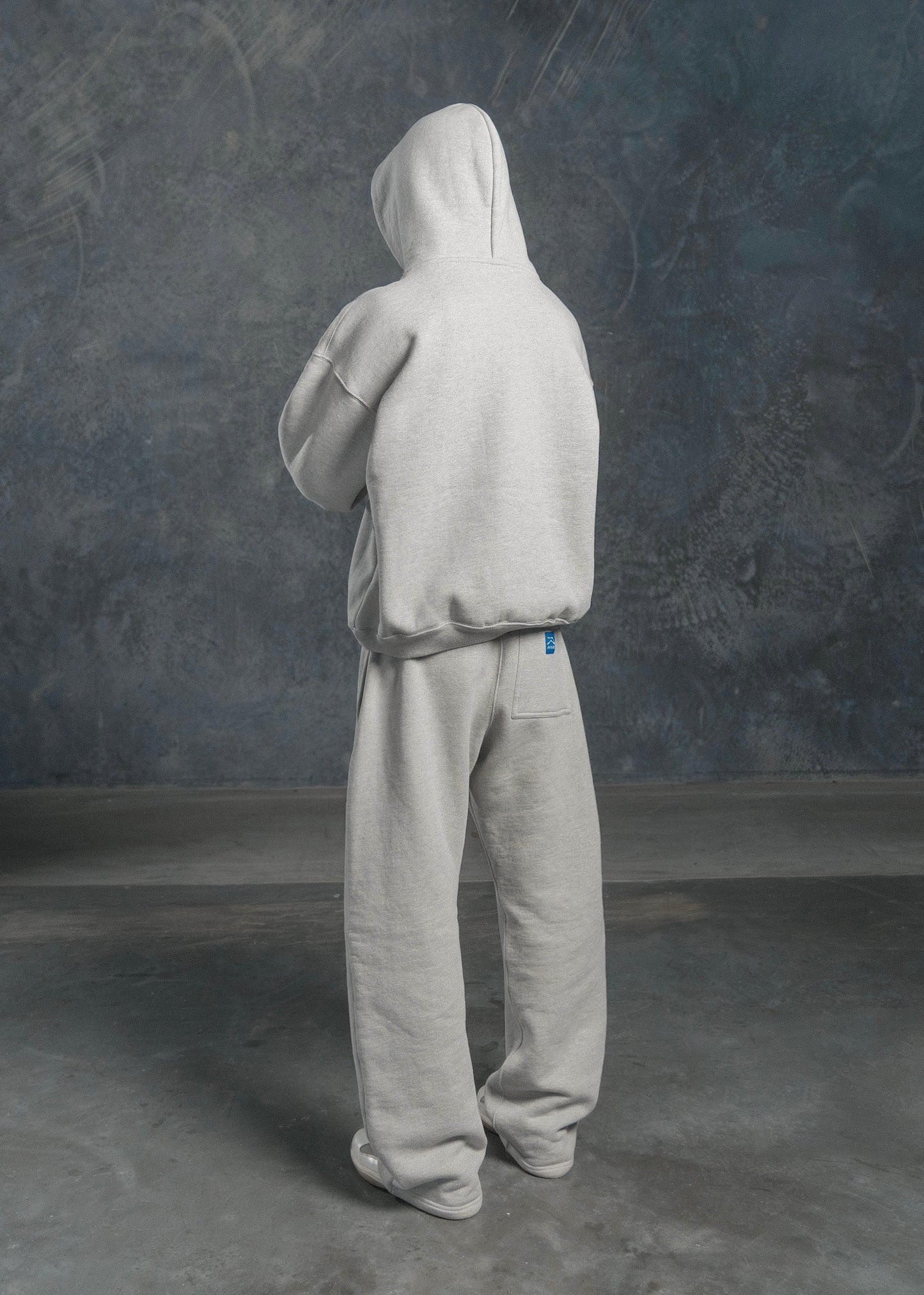 Felpa con cappuccio grigia SWEATS®