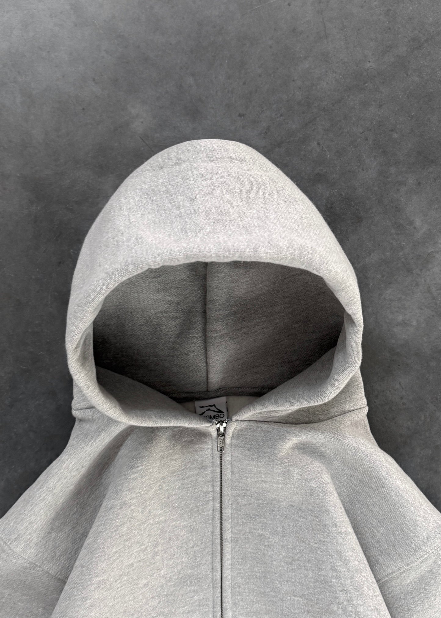 Felpa grigia con cerniera SWEATS®