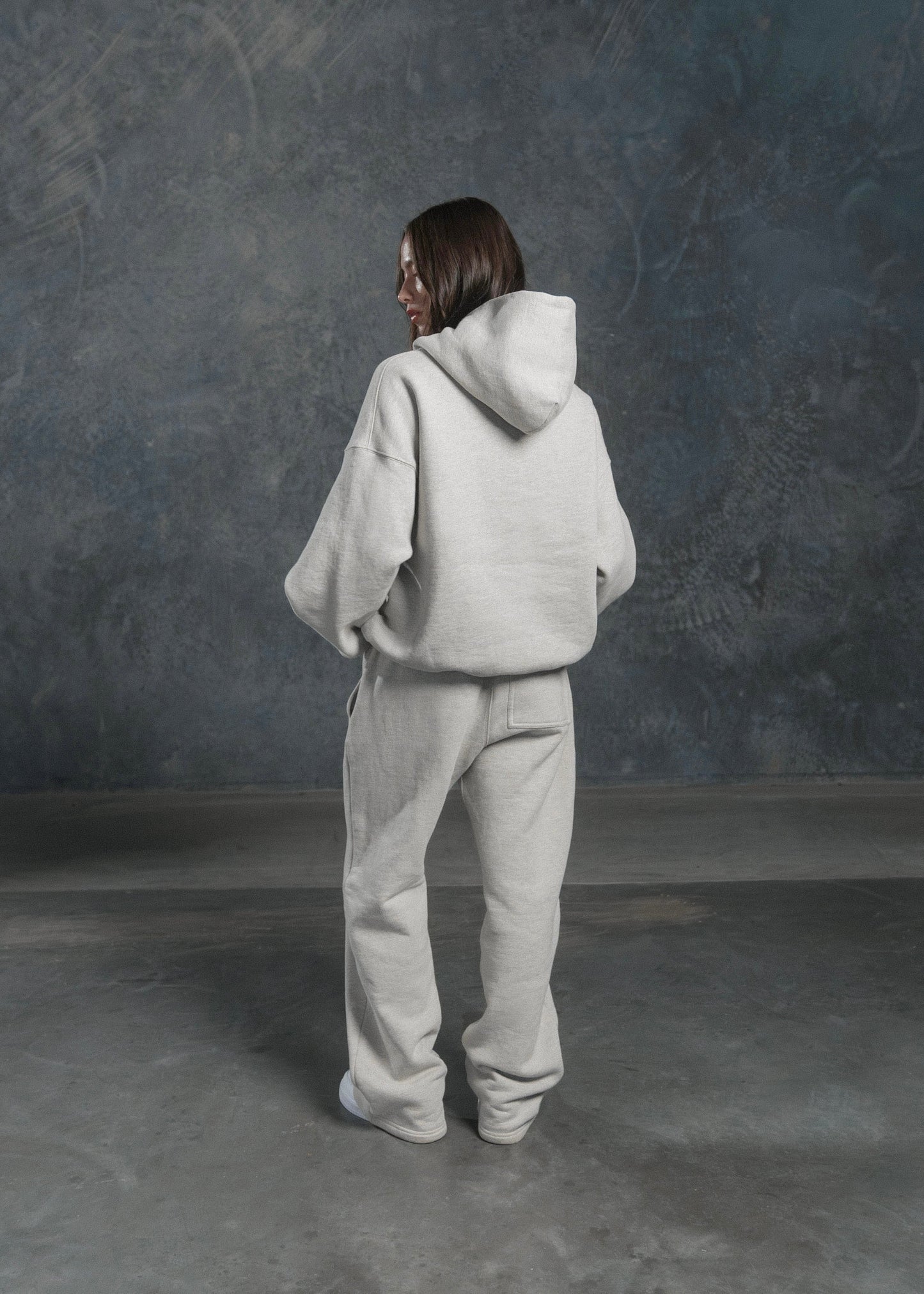 Felpa con cappuccio grigia SWEATS®