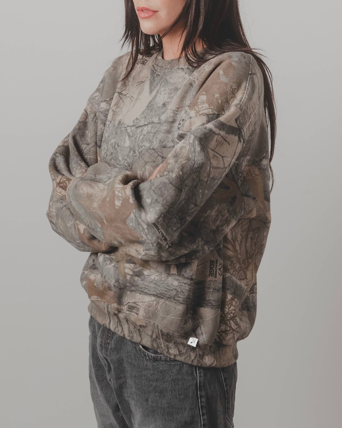 SWEATS® Camo Crewneck