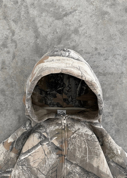 SWEATS® Camo Zip-up Hoodie
