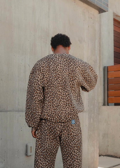 SWEATS® Leopard Crewneck