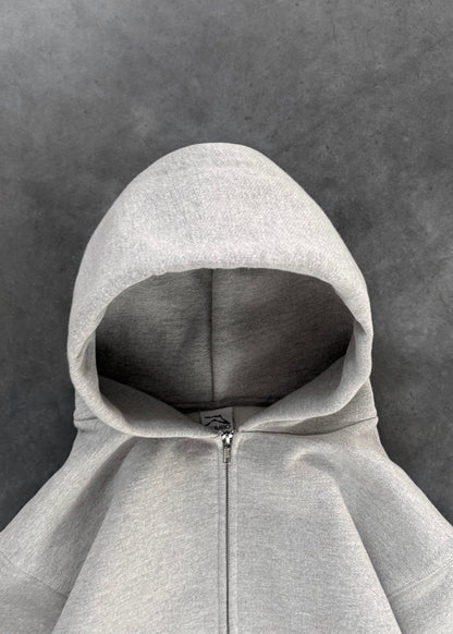 Felpa grigia con cerniera SWEATS®