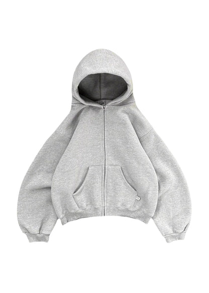 Felpa grigia con cerniera SWEATS®