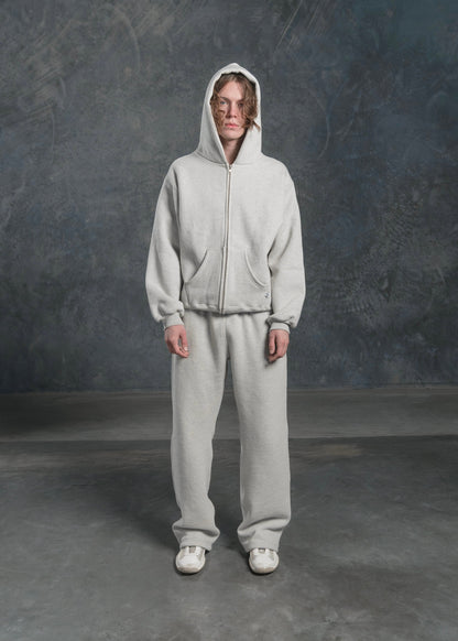 Felpa grigia con cerniera SWEATS®