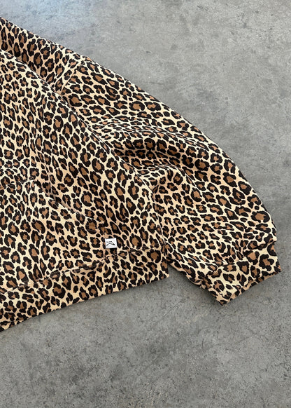 Felpa con cappuccio leopardata SWEATS® 